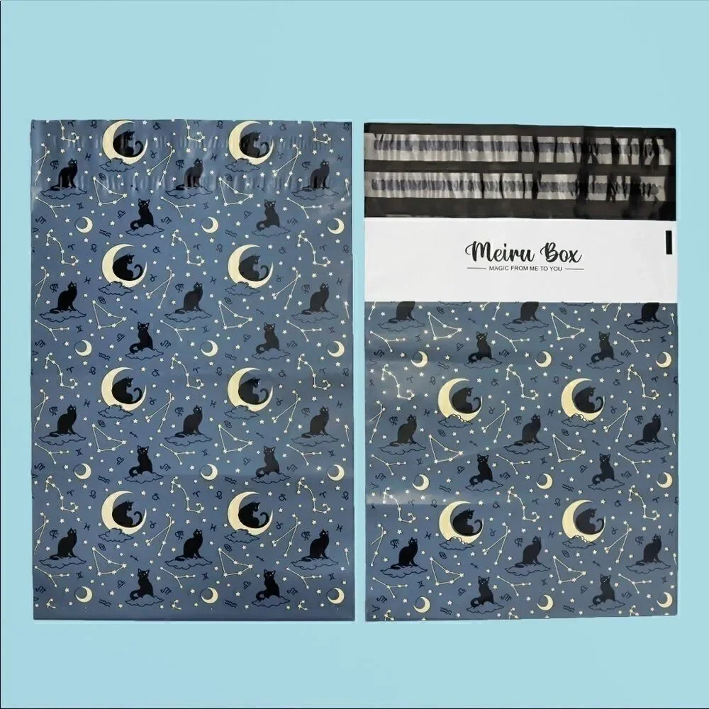 Poly Mailers MIX Mystical 6x9 10x13 35pc Washitape